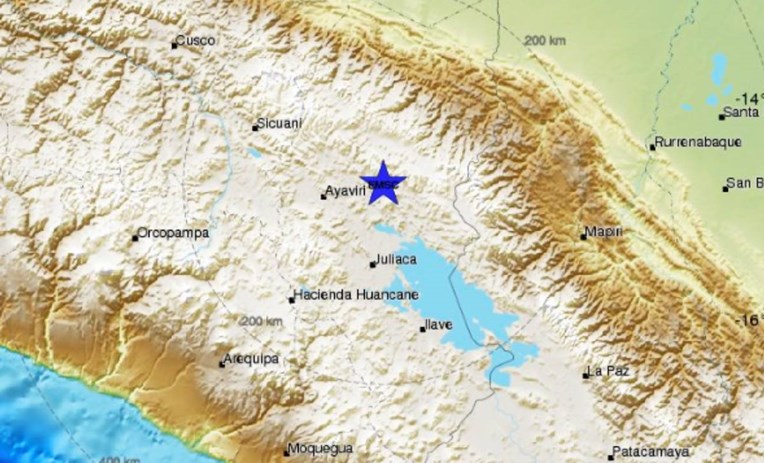 Snažan potres magnitude 7 pogodio je Peru